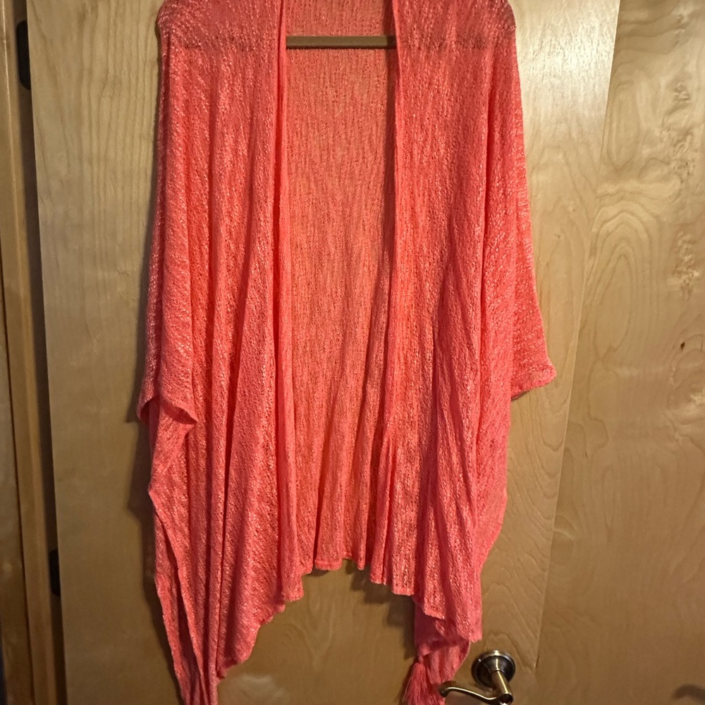 Mark & Hall Coral Knit shawl
